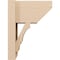Ekena Millwork 8-in W x 12-in D x 16-in H Balboa Slat Rough Cedar Woodgrain TimberThane Outlooker, Primed Tan OUTUR080X12X16BOA24RCPR - alternate 5